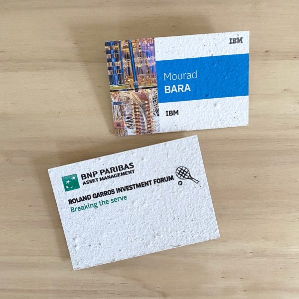 Petit badge à planter - Marquage nominatif