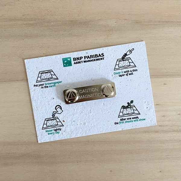 Petit badge à planter - Marquage nominatif