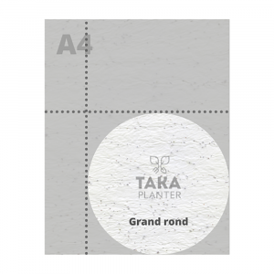 Carte à planter grand rond