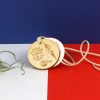 Médaille en bois made in france personnalisable