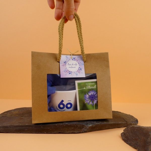 Kit de semis personnalisé pour entreprise - Cadeau client