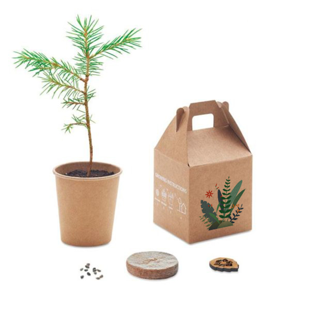 Kit de culture growtree personnalisable - Cadeau d'entreprise
