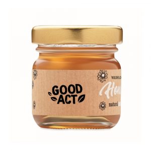 Pot de miel personnalisable avec votre logo