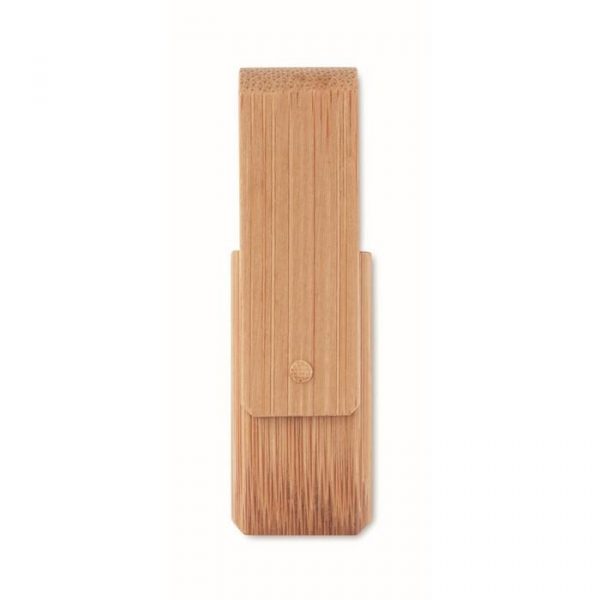 Clé USB publicitaire personnalisée en bambou