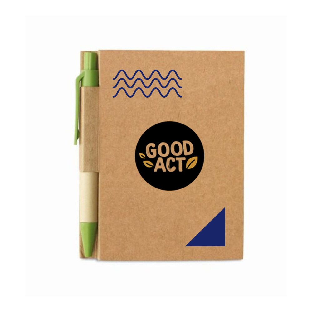Exemple de carnet publicitaire personnalisé
