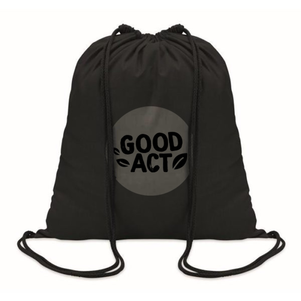 Sac à dos publicitaire en coton 11 coloris personnalisable