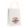 Petit sac publicitaire en papier blanc