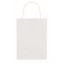 Petit sac publicitaire en papier blanc