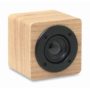 Enceinte Bluetouth publicitaire personnalisée en bambou