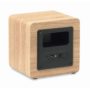 Enceinte Bluetouth publicitaire personnalisée en bambou