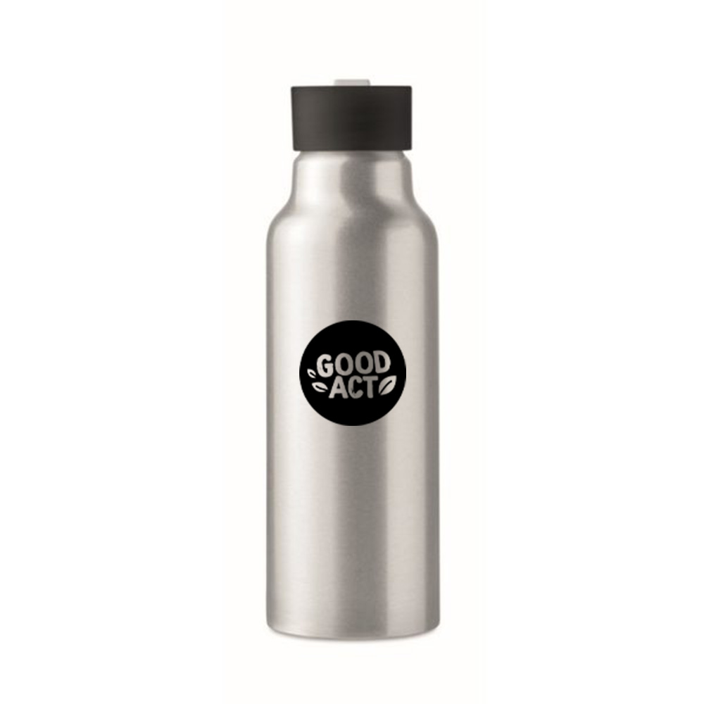 Gourde publicitaire simple paroi en aluminium - 500ml - cadeaux d'affaires