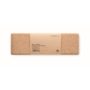 Eventail en bois avec toile de liège