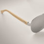 Lunettes de soleil publicitaire avec branches en bambou - UV400
