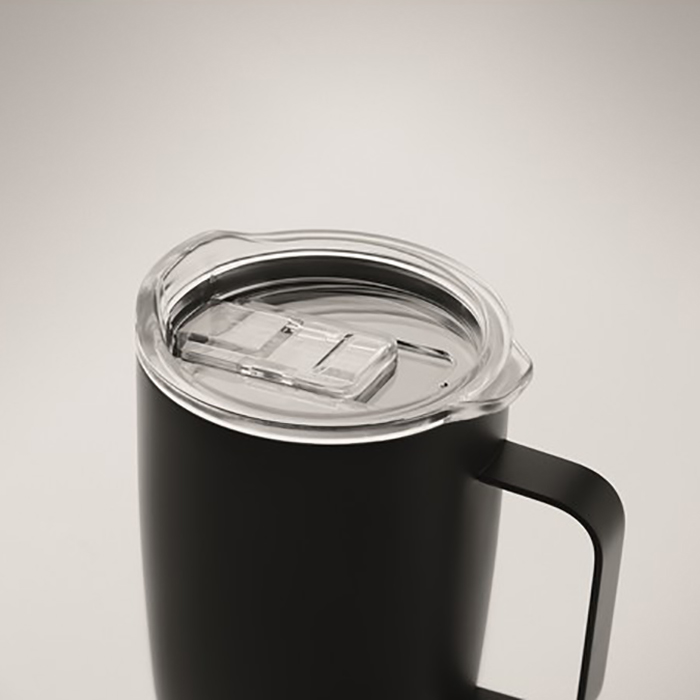 Mug avec couvercle publicitaire 300 ml LAGAN