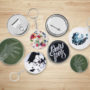 Pins publicitaire taille moyenne - 5,8 cm de diamètre