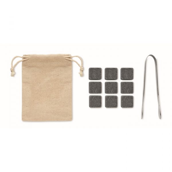 Kit de 9 cubes-glaçons en pierre personnalisable