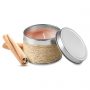 Bougies parfumées avec boîte en métal personnalisé