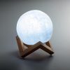 Enceinte design en lune avec LED