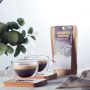 Ensemble de 2 verres à expresso avec soucoupe en bambou5