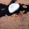 Carte du monde à gratter