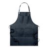 Tablier haut de gamme personnalisé noir