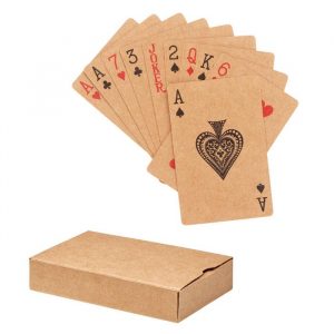 Jeux de cartes en papier recyclé