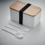 Lunch box à personnaliser avec couverts