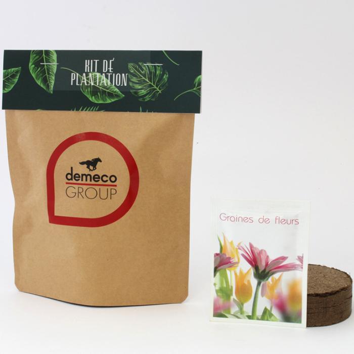 Végétal Box - Kit de Plantation Publicitaire- Goodies Pros - CADOETIK