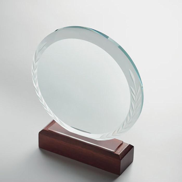 Trophée En Cristal Gravé Personnalisable - Pour Récompense Employés, Sport, Retraite, Cadeau D'entreprise