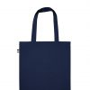 Tote bag publicitaire Made in France en coton bleu marine certifié - 150 gr/m²