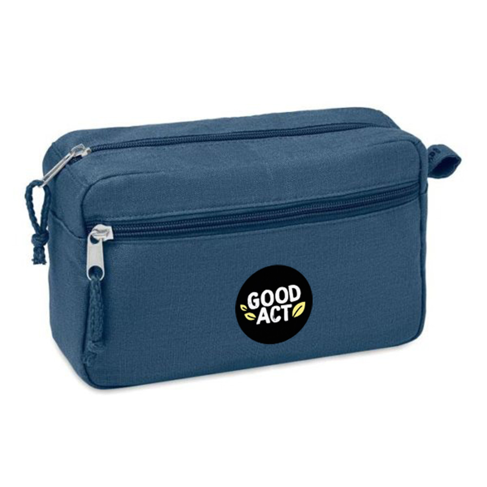 Trousse de toilette publicitaire 100% chanvre