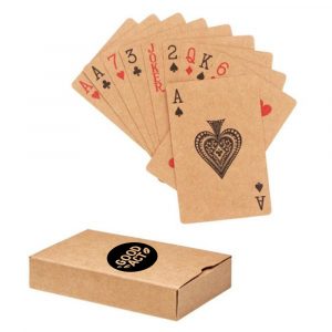Jeux de cartes en papier recyclé