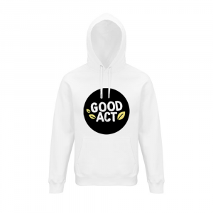 pull à capuche publicitaire personnalisable avec un logo