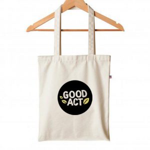 tote bag beige personnalisable