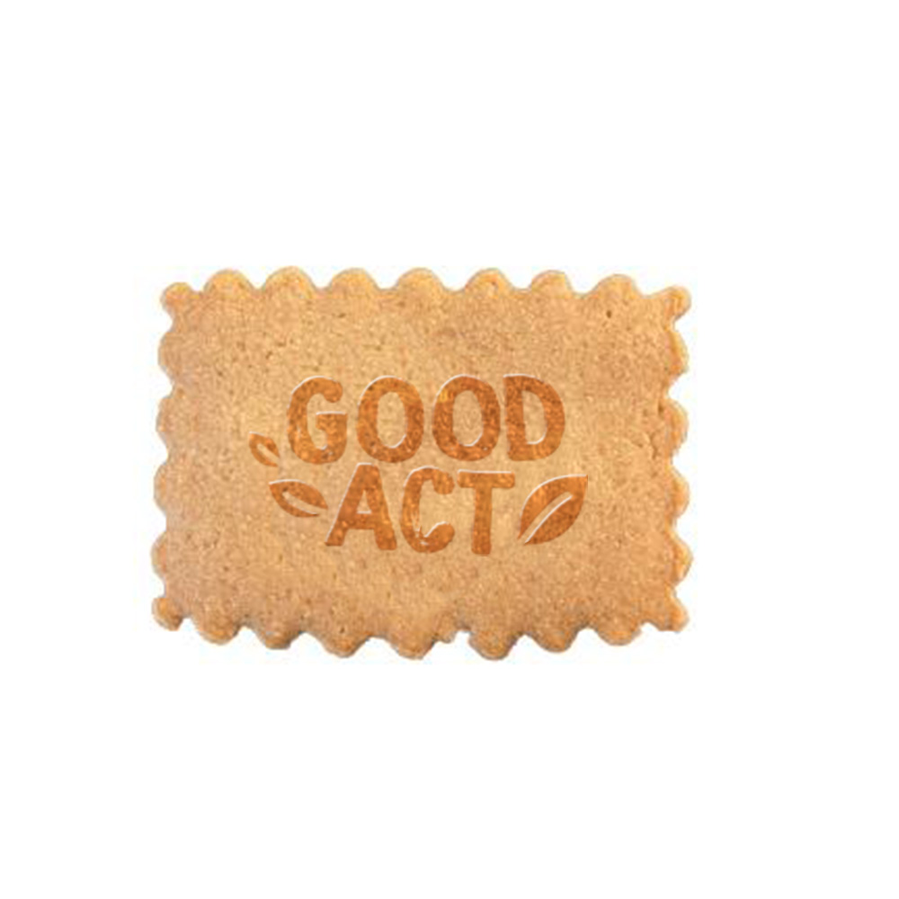 Biscuit sablé personnalisable avec un logo - Goodies comestible original