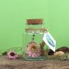 Fleurs séchées en flacon personnalisable - Cadeau entreprise