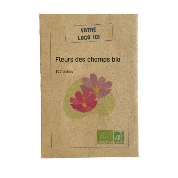 Sachet de Graines personnalisable en ligne - Graines bio, حجم الصورة 600x600