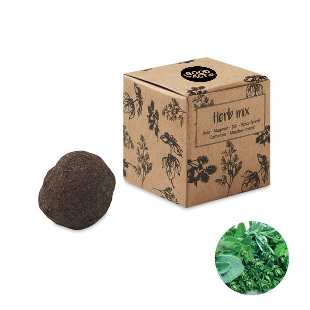 Kit de culture de graines en boule aromates