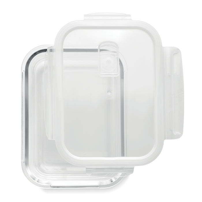 Lunchbox en verre personnalisable, convient aux micro-ondes