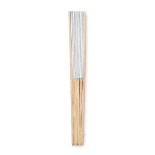 Eventail à personnaliser en bambou avec tissu