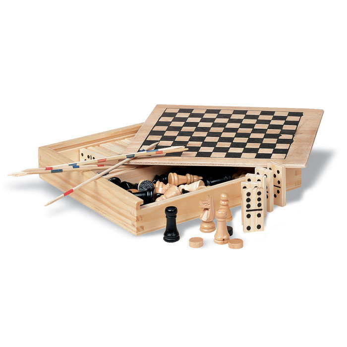 Jeux en bois personnalisable pour entreprise