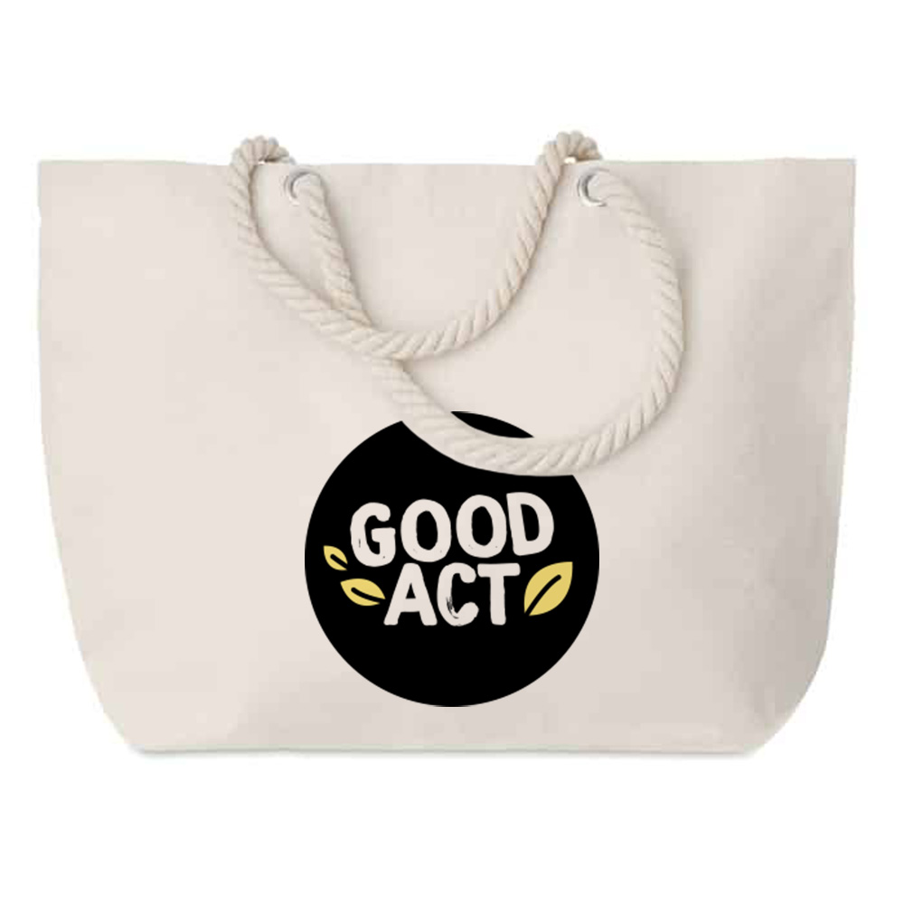 sac de plage personnalisable avec un logo