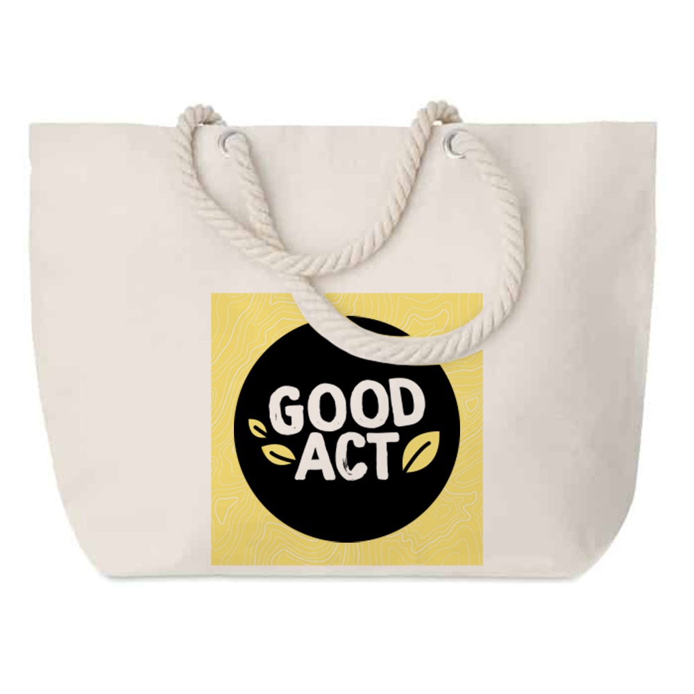 sac de plage personnalisable avec un logo