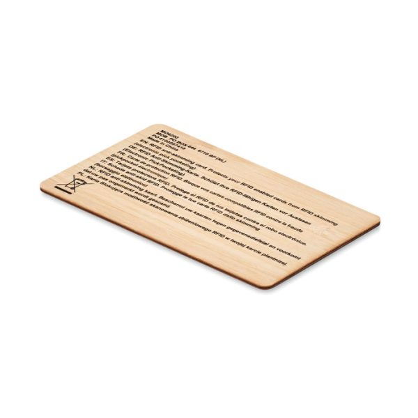 Carte anti RFID goodies personnalisés