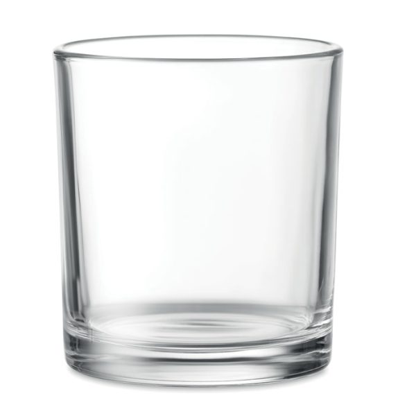 Verre d'eau en verre personnalisable par gravure laser