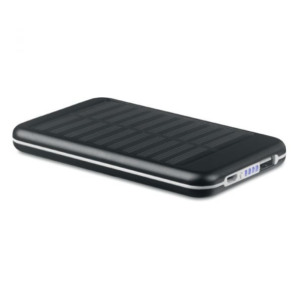 Batterie externe solaire personnalisable avec un logo