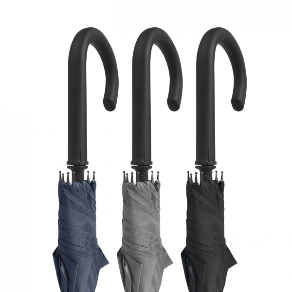 Parapluie de ville personnalisé avec structure en fibre de verre - Made in Europe - Goodies haut de gamme