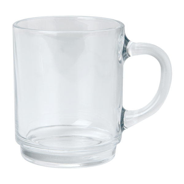 Mug en verre made in france personnalisable