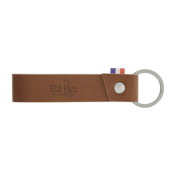 Porte clé cuir Made in France à personnaliser
