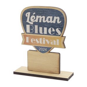Trophée personnalisable en bois Made in France